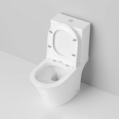 Ambassador Унитаз компакт Ritz белый с сиденьем микролифт – фотография-4